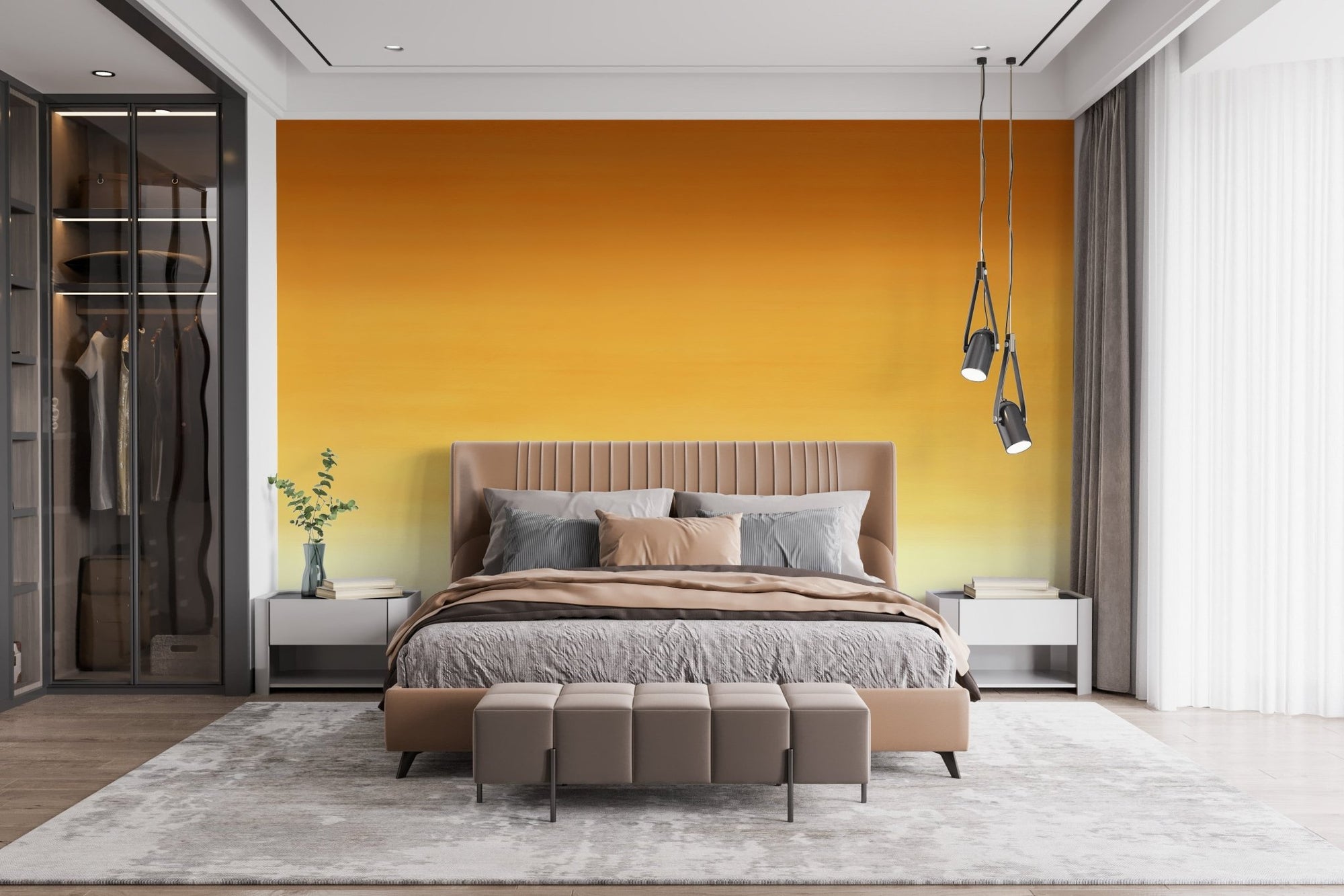 Honey Ombre Wallpaper Mural C400
