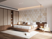Honeycomb Hexagon wallpaper Murals - Giffywalls abstract-05