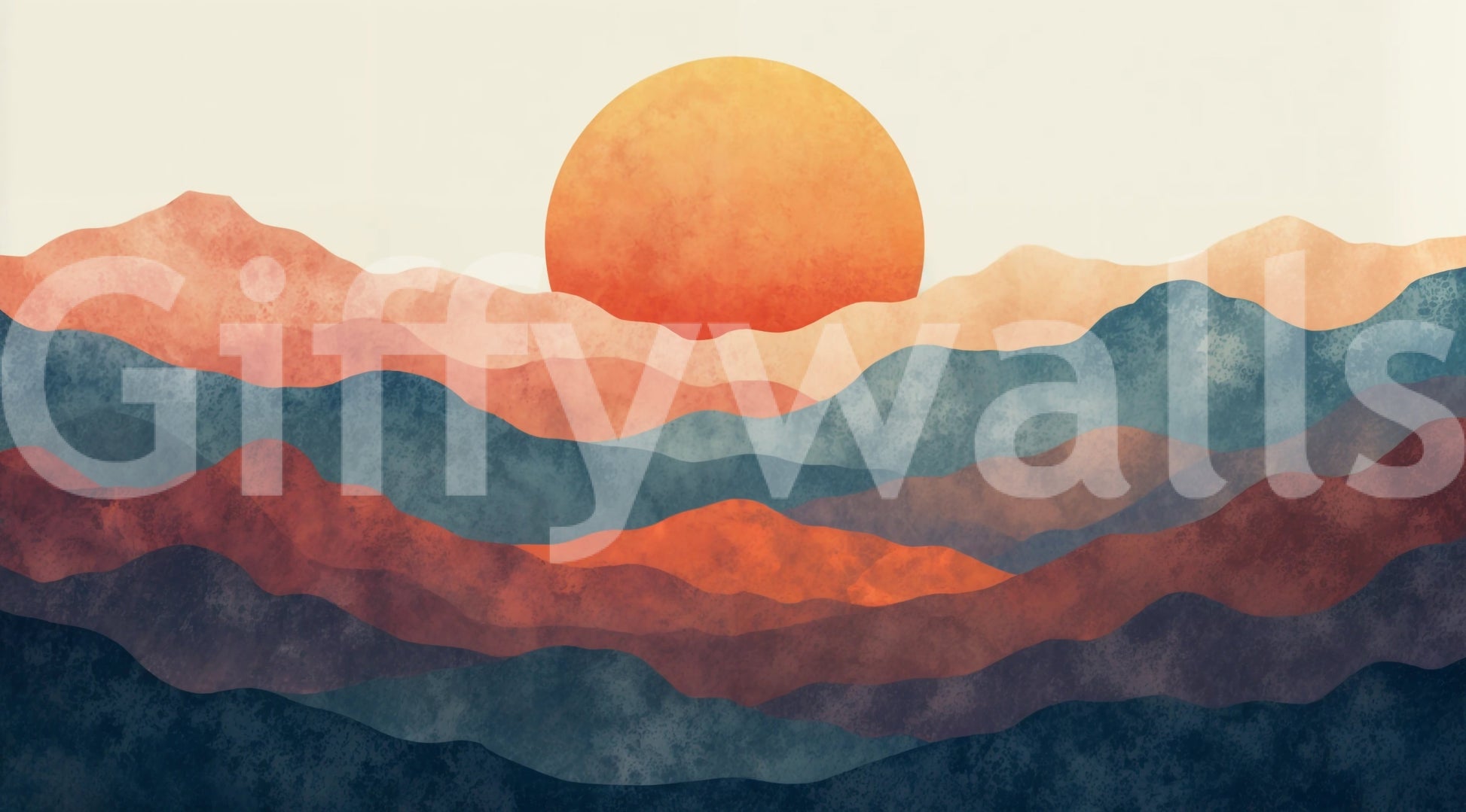 A high-quality abstract sky wall mural for walls.

