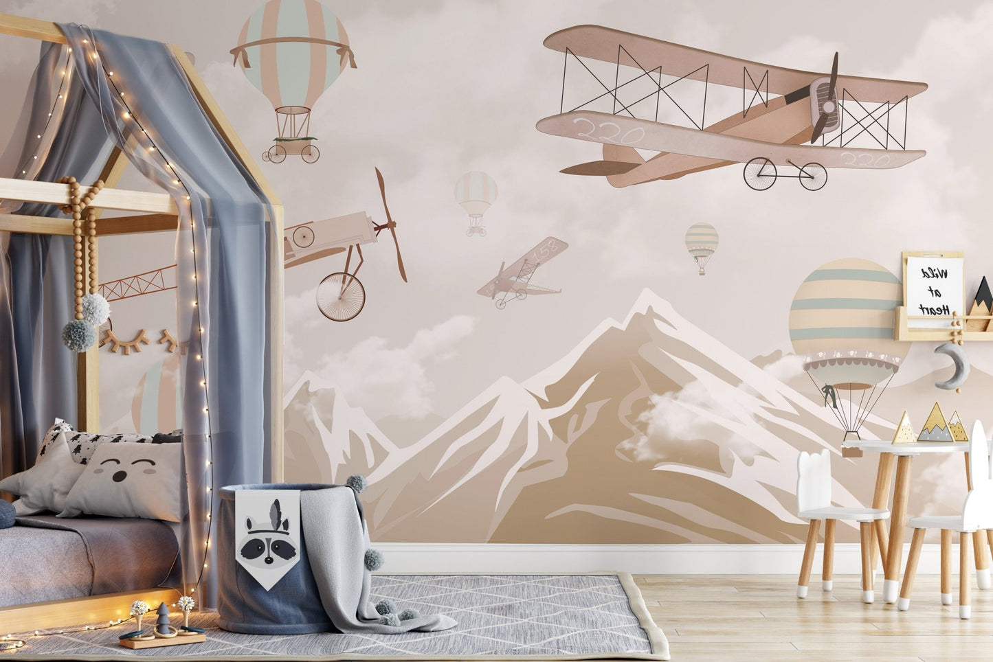 Adventure-themed wallpaper