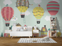 Hot Air Balloons Nursery wallpaper - Giffywalls