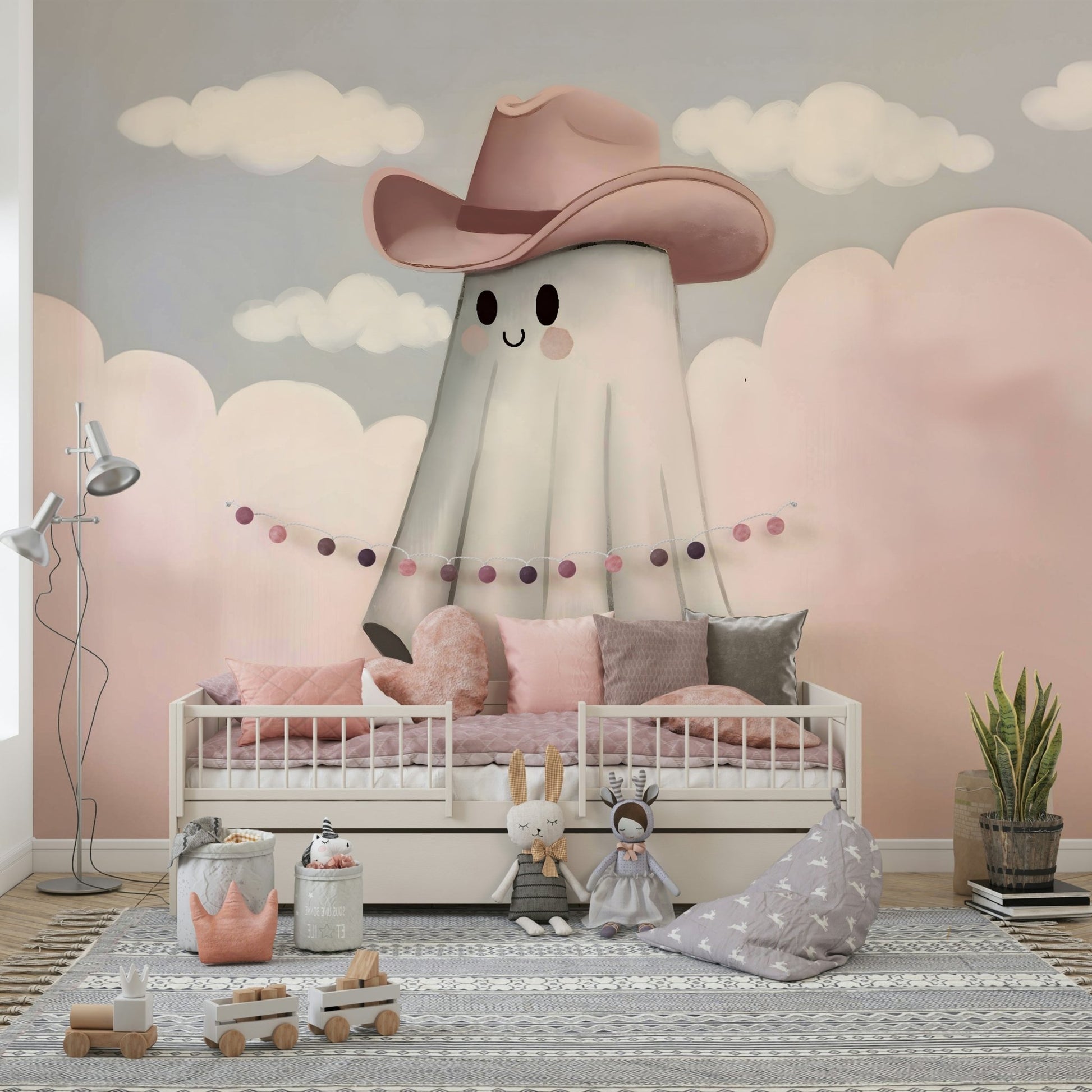 The mural is the main focus of the wall it's on.
