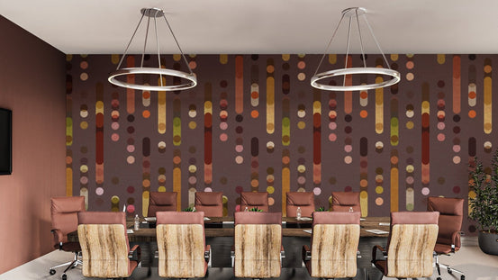 Hushed Geometry wallpaper for refined, geometric-inspired walls., AN142