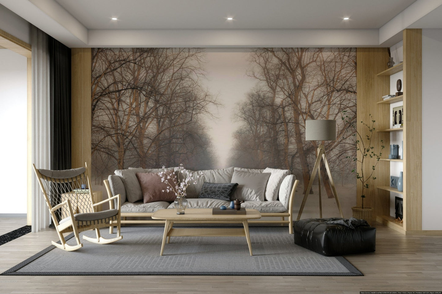 Hyde Park Wall Mural