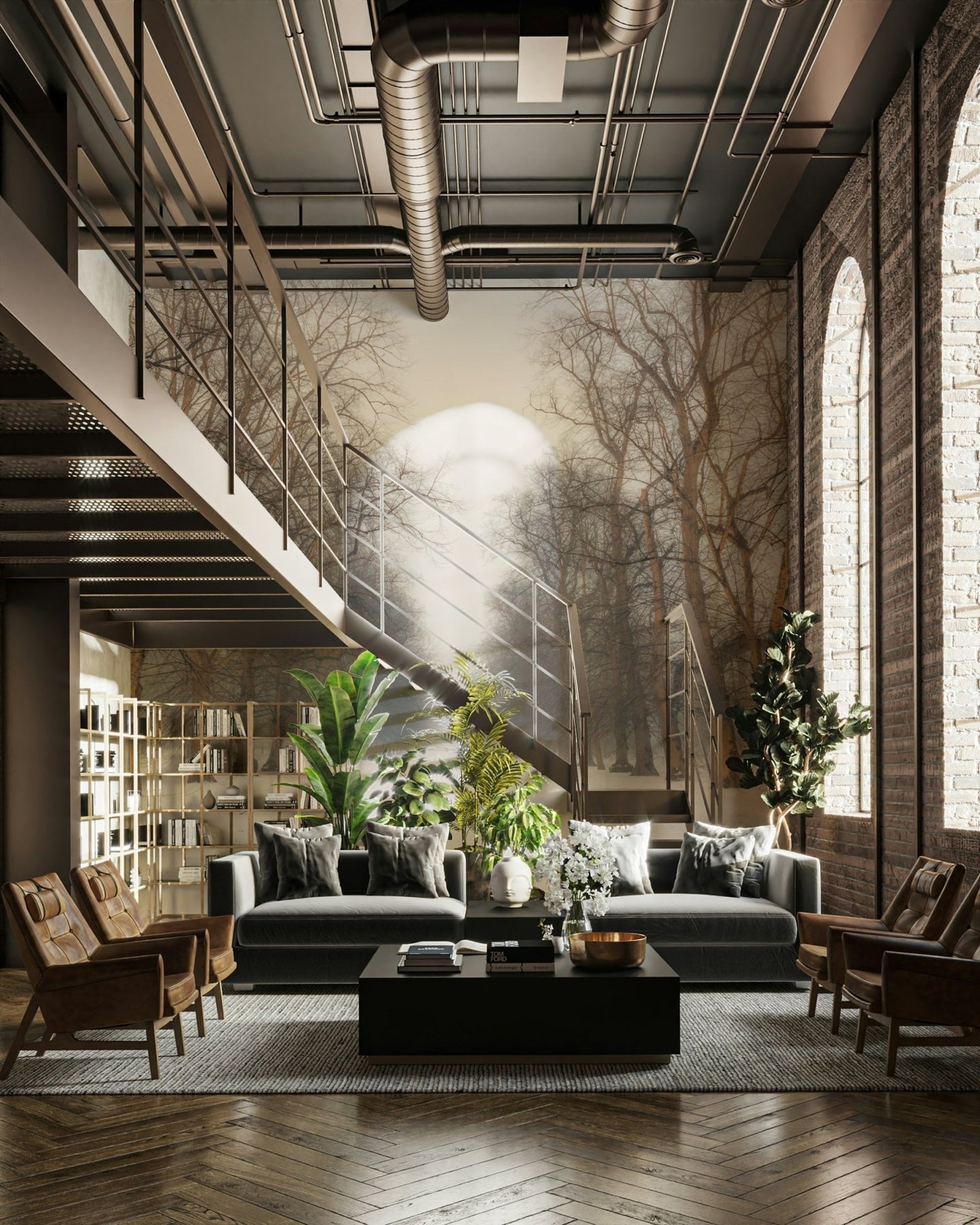 Hyde Park Wall Mural
