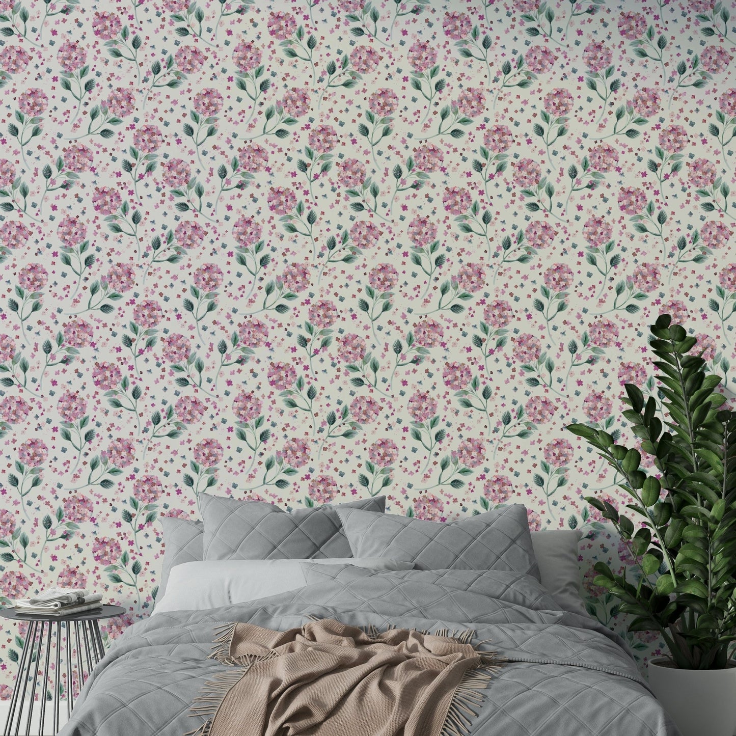 Soft watercolor bloom design

