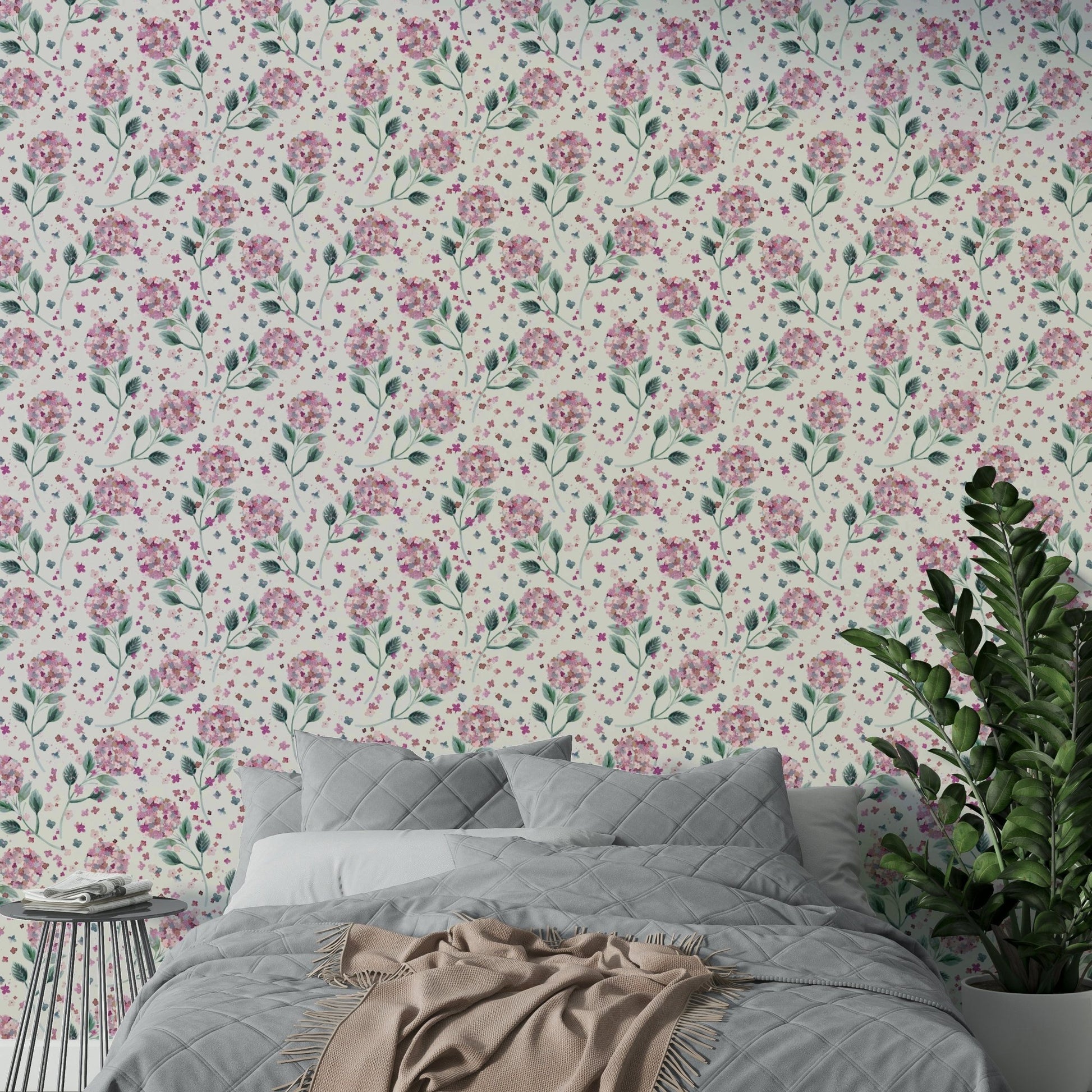 Soft watercolor bloom design

