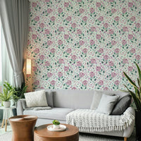 Feminine watercolor flower design

