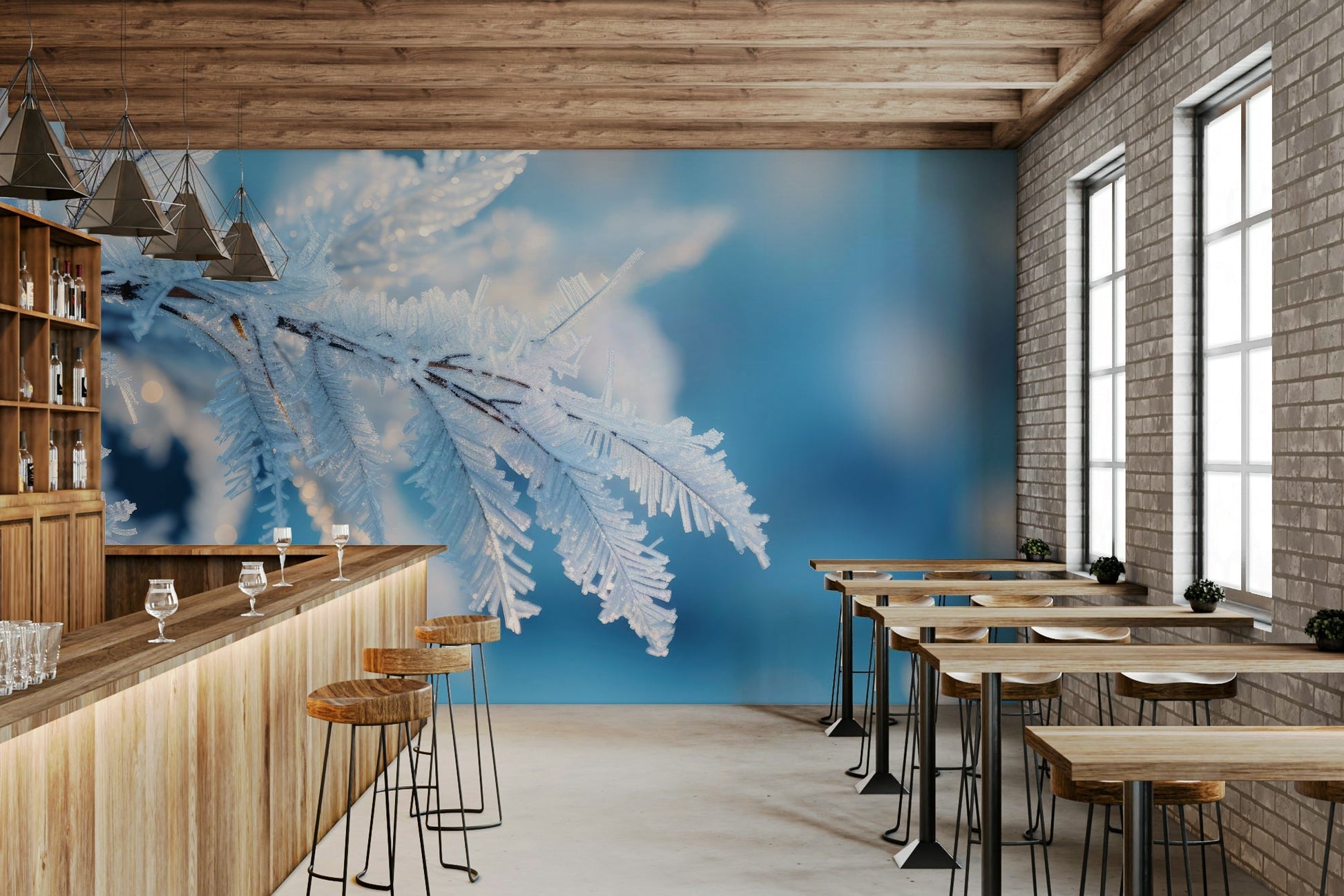 A classic abstract design wallpaper for walls.
