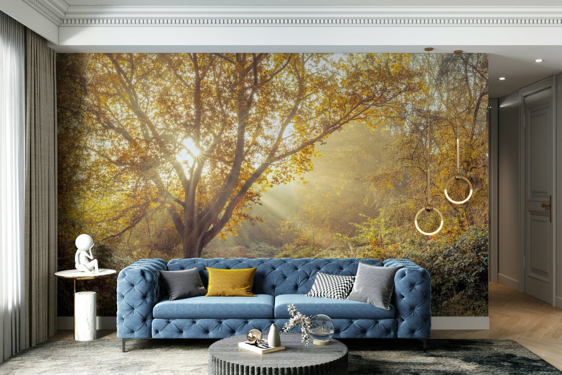 Ideal for a living room, bedroom, or bathroom.


