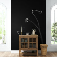 A close-up of the textured details in the artistic design.