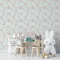 Cute deer and squirrel woodland art GD323


