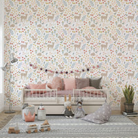 Forest life floral seamless repeat GD323

