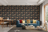 Sacred cow Pichwai art wallpaper for walls