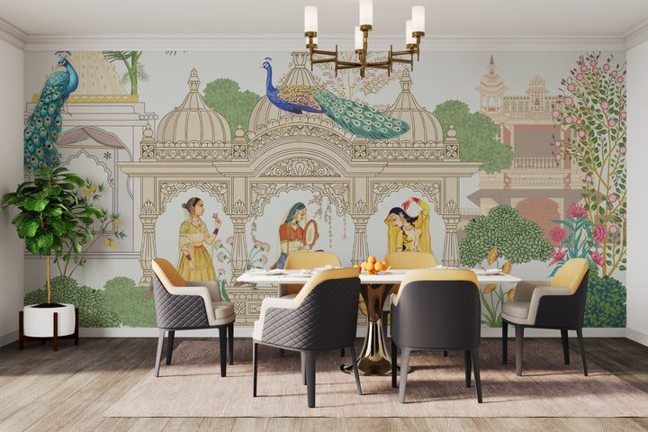 Indian Wallpaper Designs - Traditional & Modern Styles