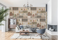 Indian Palace Narrative Wall Mural