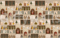 Indian Palace Narrative Wall Mural