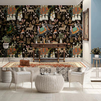 Indian Palace Procession Wall Mural