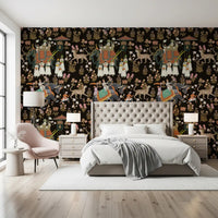 Indian Palace Procession Wall Mural