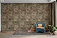 Indian traditional horses homes print

