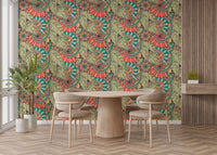 Artistic Zentangle style wallpaper pattern A966