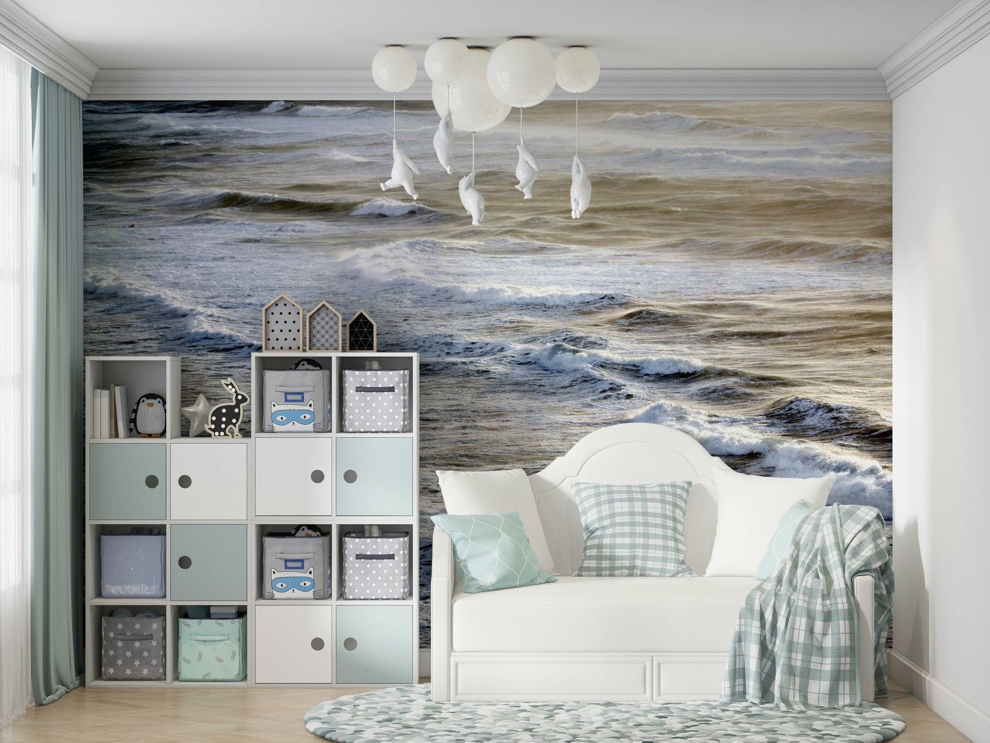 Infinite Sea Wall Mural
