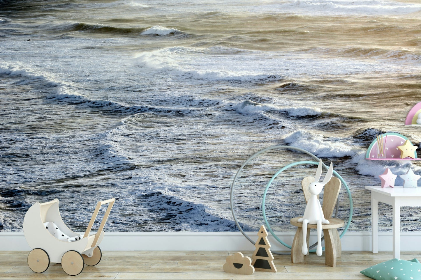 Infinite Sea Wall Mural