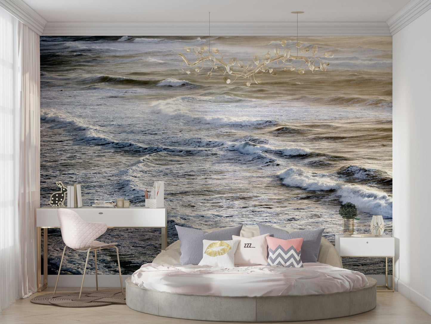 Infinite Sea Wall Mural