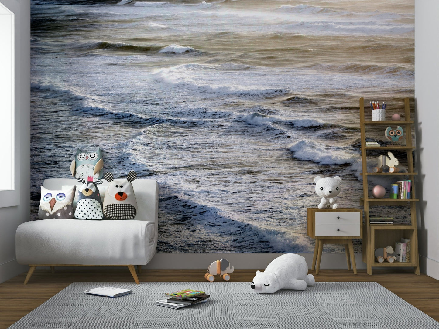 Infinite Sea Wall Mural