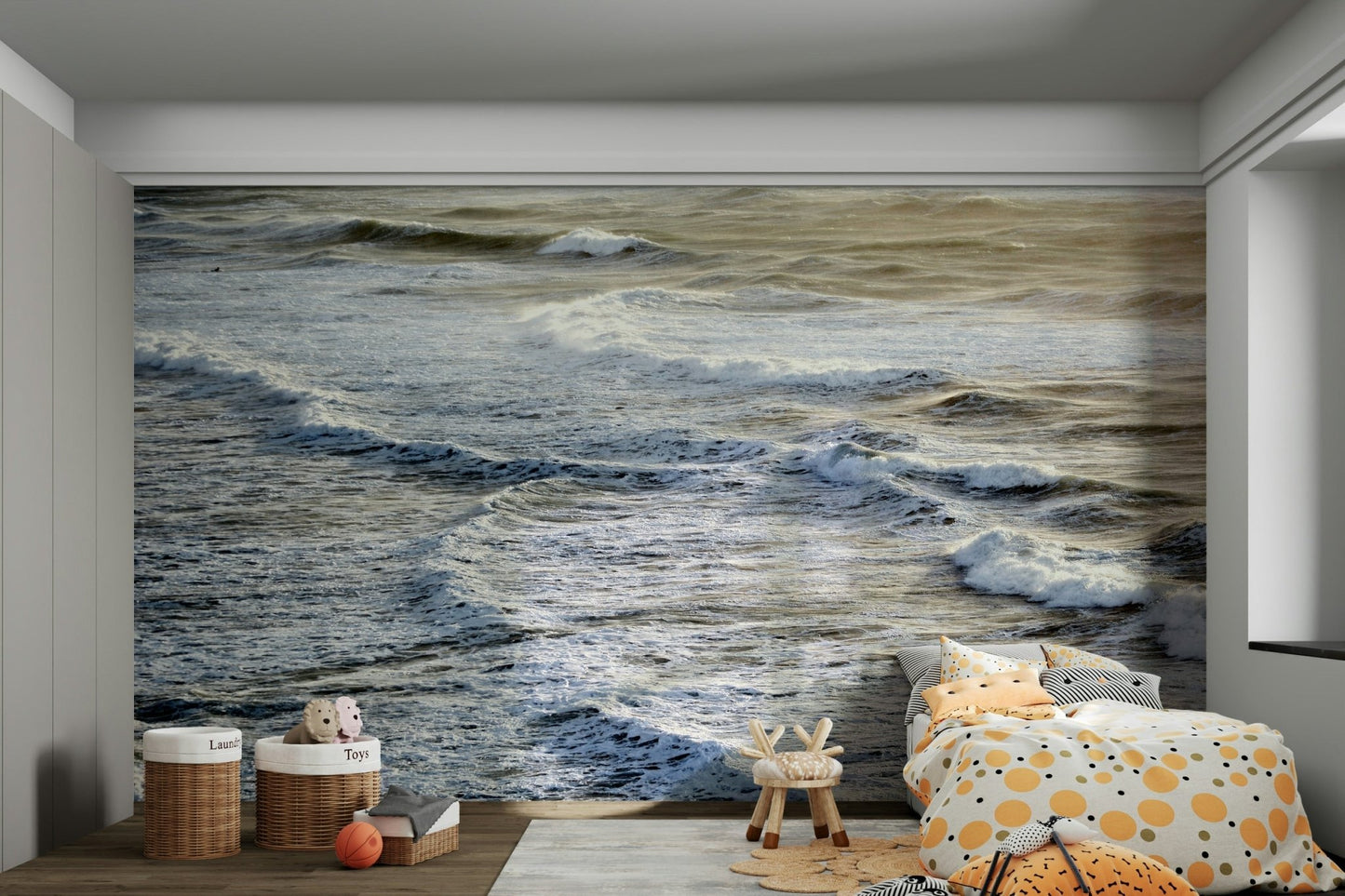 Infinite Sea Wall Mural