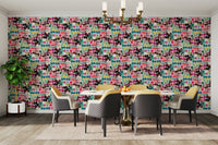Artistic watercolor spots wallpaper, GD877