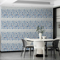 Soft blossom mural for walls

