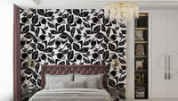 Elegant floral design for walls
