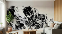 A serene flowing ascent wall mural for your decor.