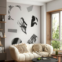 A classic abstract design wallpaper for walls.

