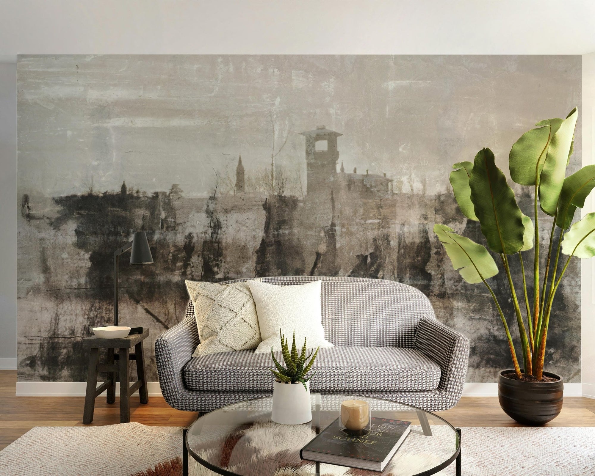 Inked Ruins Wallpaper Murals A313