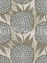 Honey-toned soft flower wallpaper
