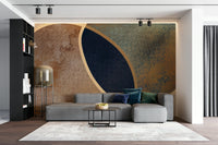 A serene abstract pattern wall mural for your decor., GD5155