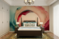 Magical cave mural for a dreamy interior look.


