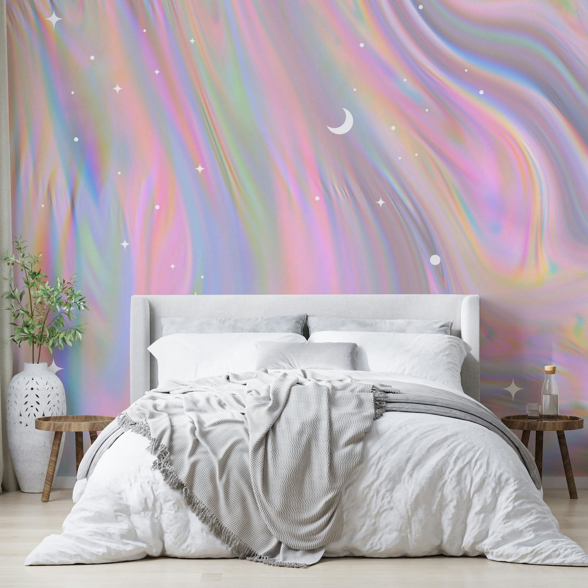 Gentle shimmer wallpaper for walls, GD921
