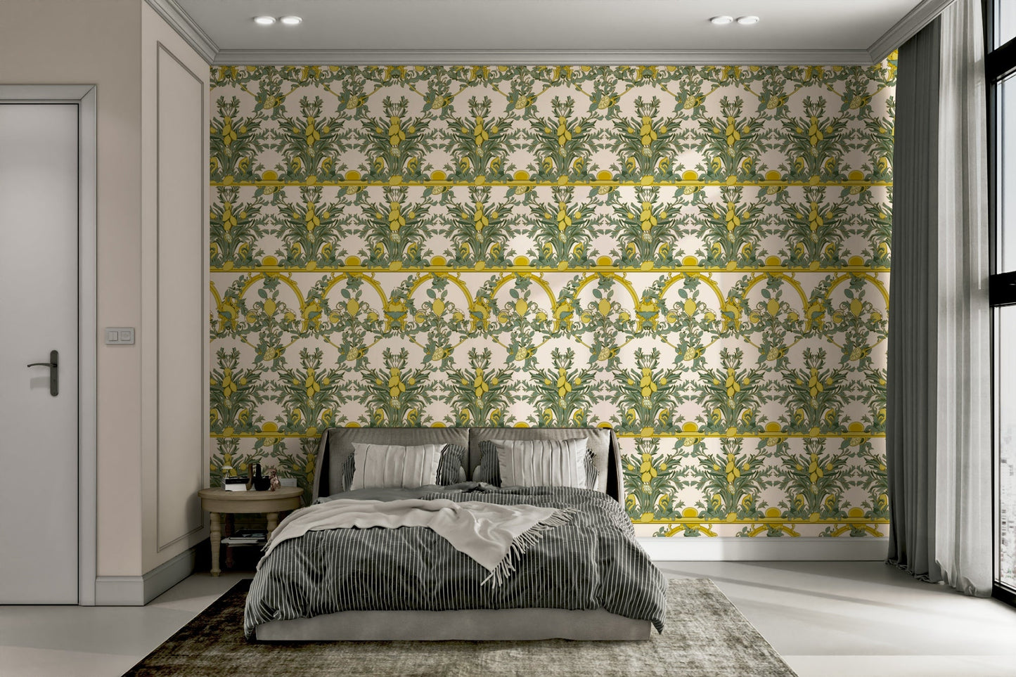Italian Grotesque with Lemons Wallpaper⁠ GD3984