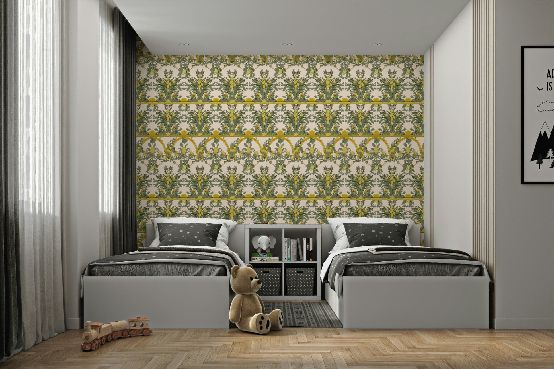 Italian Grotesque with Lemons Wallpaper⁠ GD3984