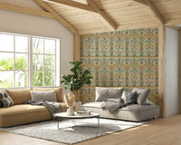 Italian Lemon Garden Mediterranean Elegance  Wallpaper⁠