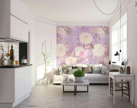 Large scale Ixia wall mural

