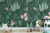 Abstract Jade Green Leaf Wall Mural
flowers-20