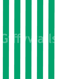Striped Wallpaper in Jade Green for Sophisticated Rooms

