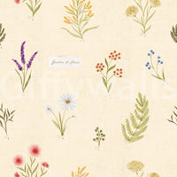 Botanical sprig wallpaper in Jardin des Fleurs soft garden styling⁠GD9208