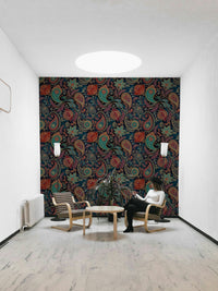 The composition is a harmonious, flowing pattern.


