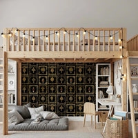 Jeweled Baroque Elegance Wall Mural