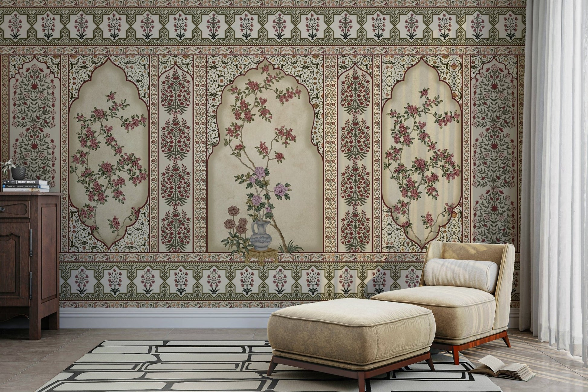 The image has a calm, tranquil mood.

